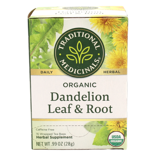 Traditional Medicinals Organic Dandelion Leaf & Root Tea 16ct Online Sale