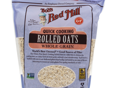 Bob s Red Mill Gluten Free Quick Cooking Rolled Oats 28oz *On Sale* Discount