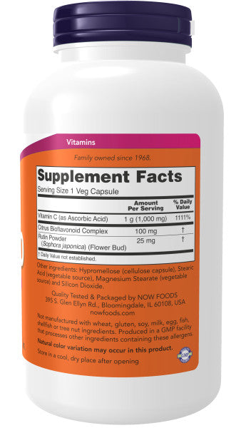 Now C-1000 Veg Capsules 250ct on Sale