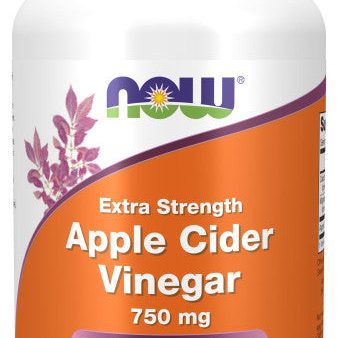 Now Apple Cider Vinegar 750mg Tablets 180ct Supply