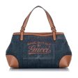 Gucci Craft Denim Tote Bag (SHG-20460) Online