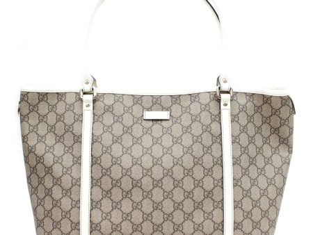 Gucci Tote Bag Gg Supreme Brown PVC (SHC1-17054) Cheap