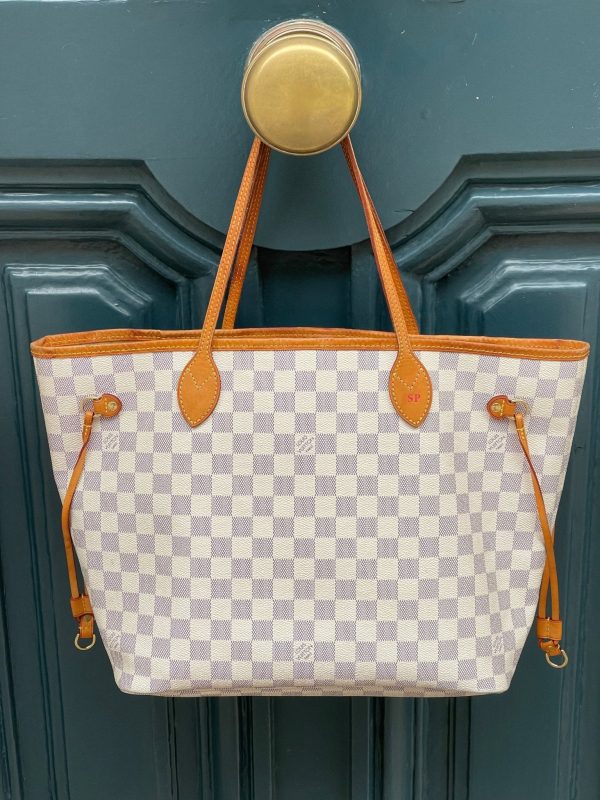 Louis Vuitton - Sac Neverfull MM damier azur Online Sale