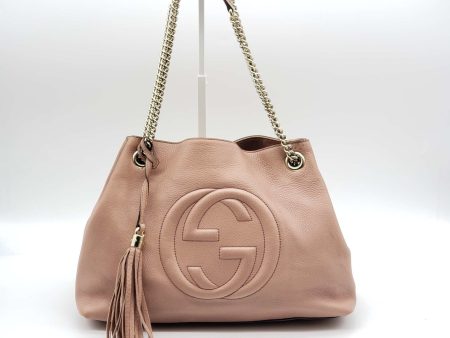 Gucci Soho on Chain Leather Shoulder Bag Supply