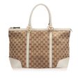 Gucci GG Canvas Lovely Tote  (SHG-12817) Online Sale