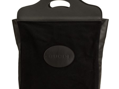 Gucci Black Suede Tote Bag (5101040) For Sale