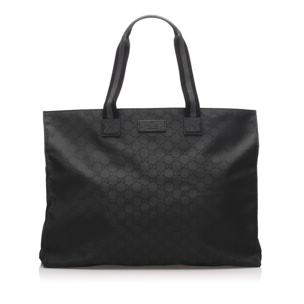 Gucci GG Nylon Web Tote Bag (SHG-13801) For Sale