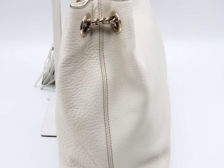 Gucci GG Soho on Chain Medium White Shoulder Bag Online