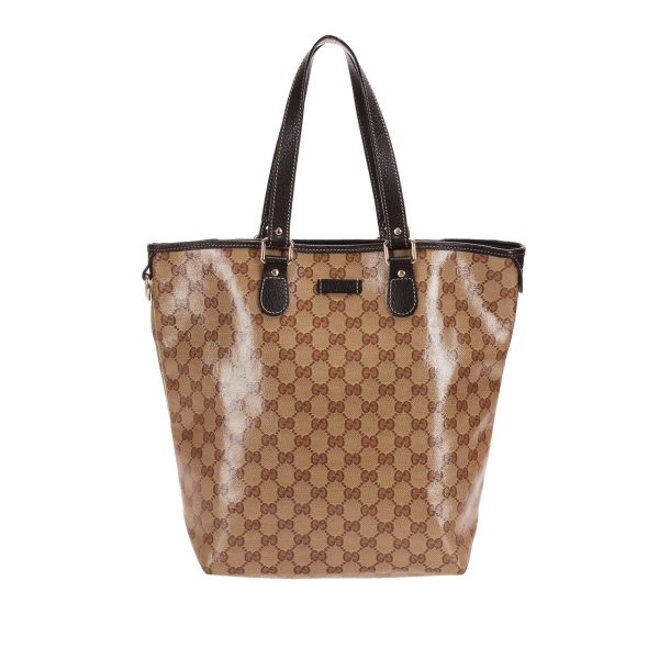 Gucci GG Crystal Tote  (SHG-12884) For Sale