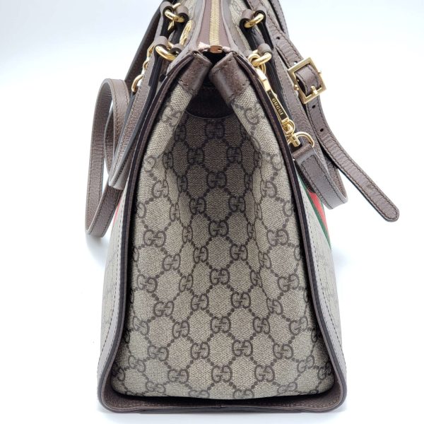 Gucci GG Ophidia Medium Shoulder Tote Bag Hot on Sale