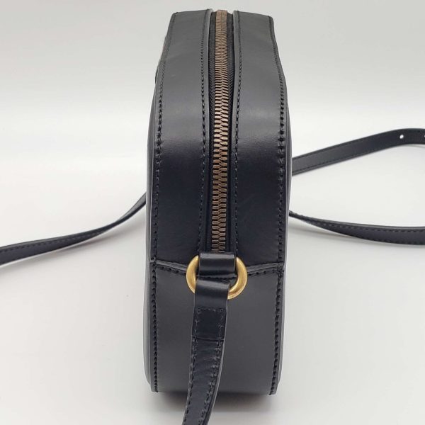 Gucci Bee Camera Black Leather Crossbody Bag Online