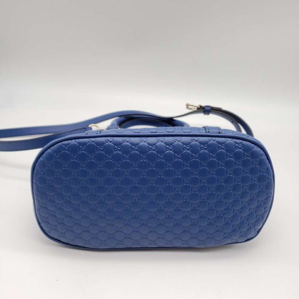 Gucci Micro Guccissima Blue Handbag and Shoulder Bag Online now