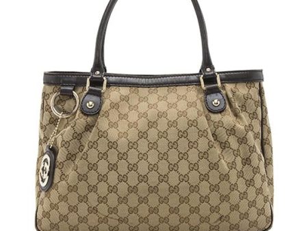 Gucci GG Canvas Sukey Tote For Cheap