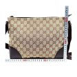 Gucci Brown Canvas Crossbody Bag Cheap