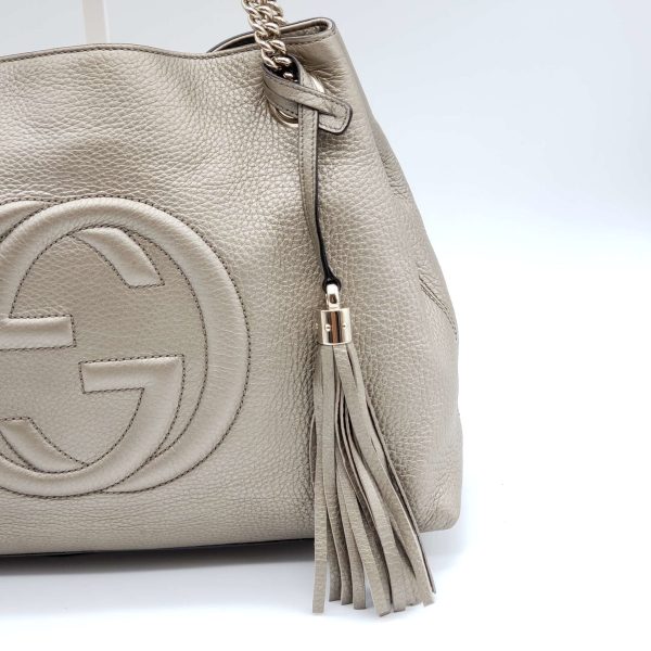 Gucci GG Soho on Chain Medium Shoulder Bag on Sale