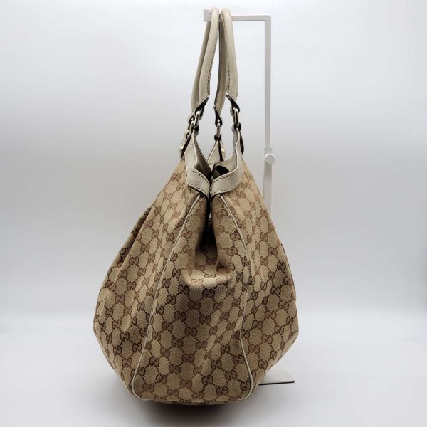 Gucci Sukey Canvas Leather Shoulder Bag Online Hot Sale