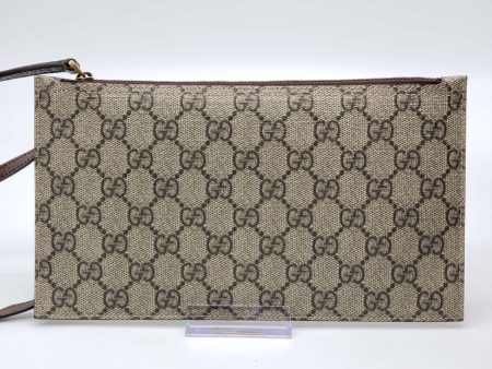 Gucci Pouch Wristlet Canvas Bag Sale