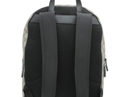 Gucci Bicolor GG Supreme Web Backpack Bag For Discount