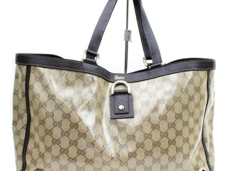 Brand Inspired Gucci Tote Bag Brown PVC (SHC7-10526) Online Hot Sale