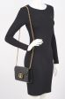 Gucci Womens GG Marmont Bag Black Matelasse Mini on Sale