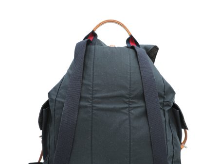 Gucci Navy Blue Large Backpack Bag For Discount