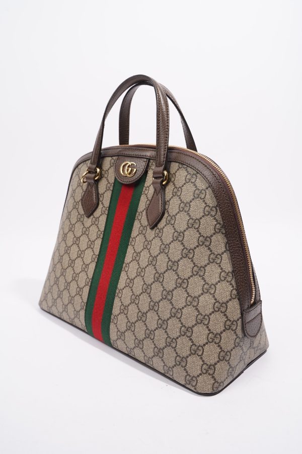 Gucci Womens Ophidia GG Bag Brown   Supreme Canvas Online