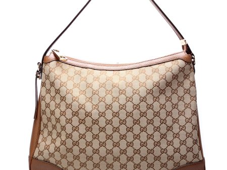 Bree Gucci Canvas Hobo 449244 on Sale