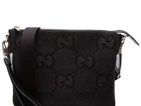 739668 Jumbo Gucci Canvas Messenger Online now