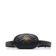 Gucci GG Marmont Belt Bag Black Matelassé Cheap