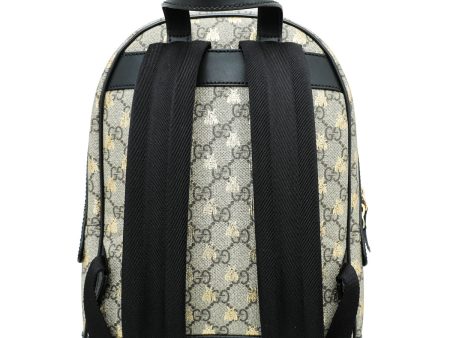 Gucci Bicolor GG Supreme Bees Small Backpack Bag For Cheap