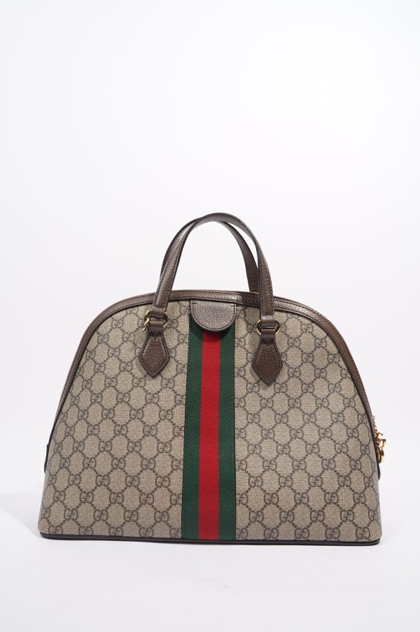 Gucci Womens Ophidia GG Bag Brown   Supreme Canvas Online