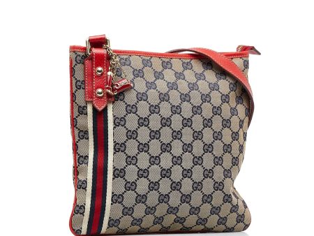 Gucci GG Canvas Jolicoeur Crossbody (SHG-Jh4DuX) Discount