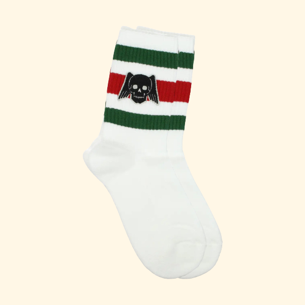 Gucci Skull Patch Cotton Ankle Socks, Discount