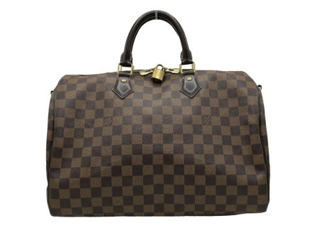 LOUIS VUITTON [] Damier Speedy 35 Bandouliere Boston Bag N41366 Shoulder for Women with Strap Cheap