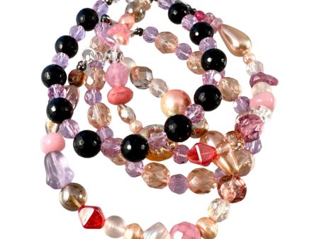 Faceted Crystal Bead Bracelet in Assorted Colors Online